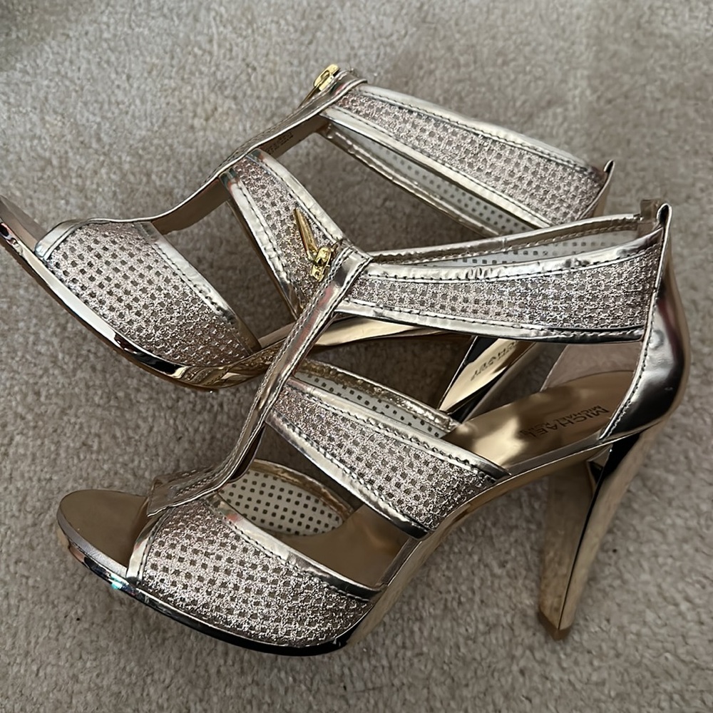 Michael Kors Gold Women's Sandals